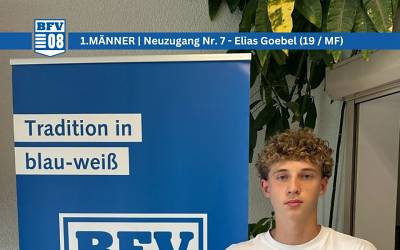 Neuzugang Nr 7 - Elias Goebel